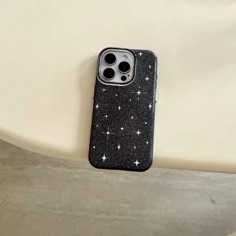 キラキラ夜空風iPhoneケース