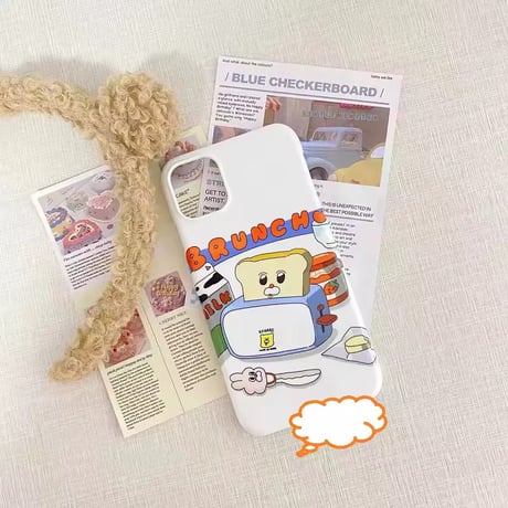 パンくまキャラiPhoneケース