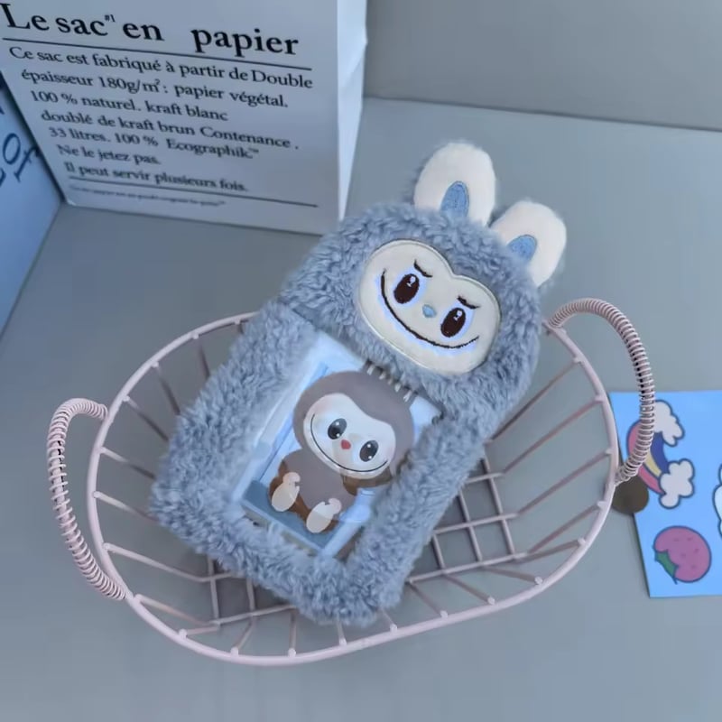 もこもこmonsterRabbitトレカケース | AURALALA | 輸入韓国雑貨