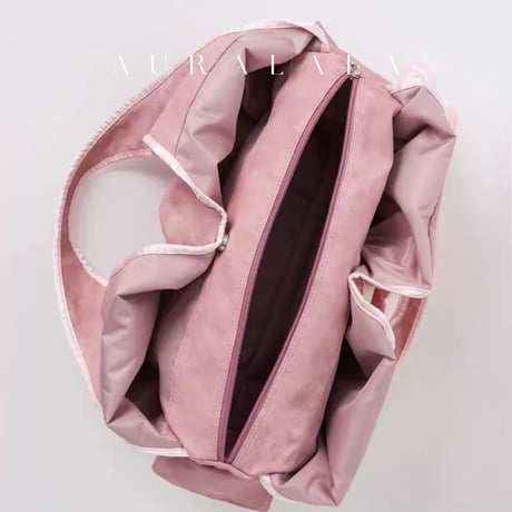 K-POPアイドルにも大人気❤リボンデザイン多機能ショルダービッグトート