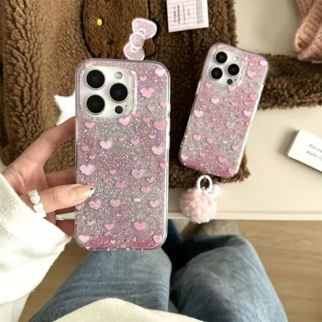 きらきら×ハートiPhoneケース
