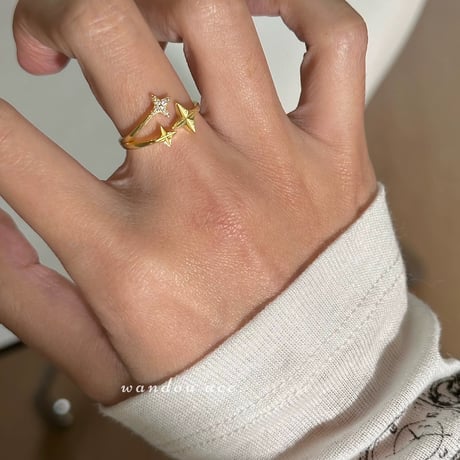✨kirakira star ring /リング/指輪