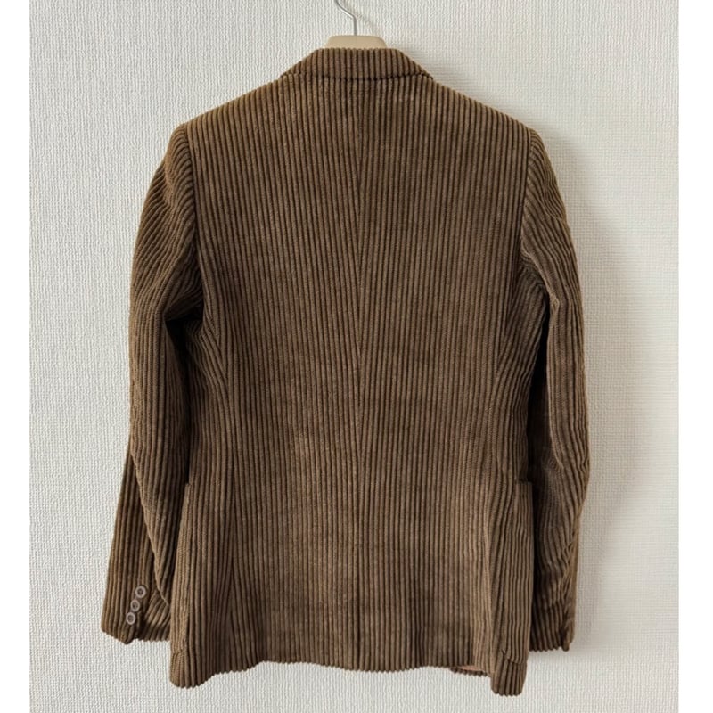 ARNYS corduroy アルニス コーデュロイ ARNYS PARIS アルニス イタリア製 コーデュロイ3Bジャケット 44 OLIVE