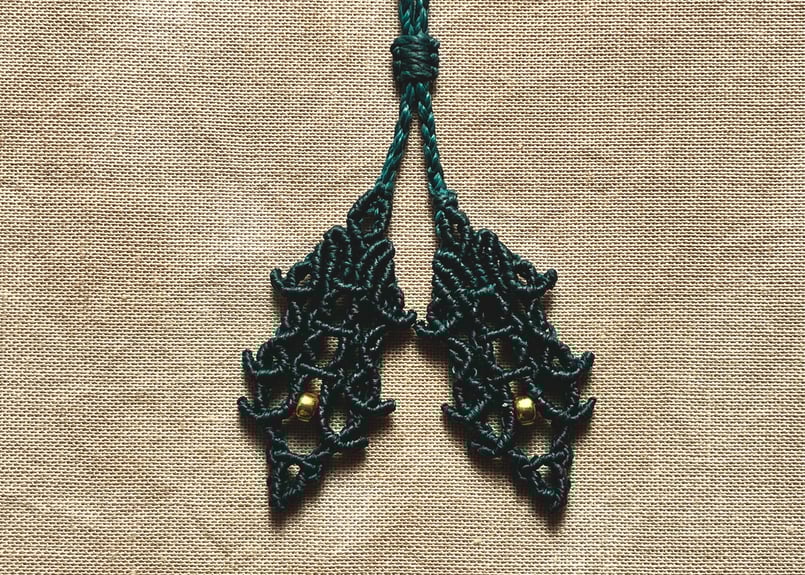 レインボーオブシディアン の ネックレス | Atelier まほろば