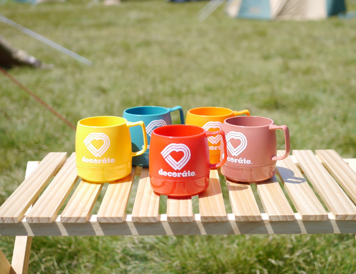 DINEX 8oz.MUG／ピンク | decoráte OFFICIAL WEB SHOP