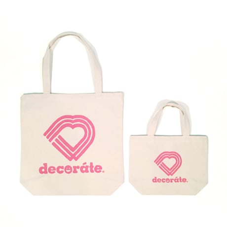 Tote 12oz canvas／ピンク