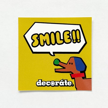 decoráte ステッカー3種SET