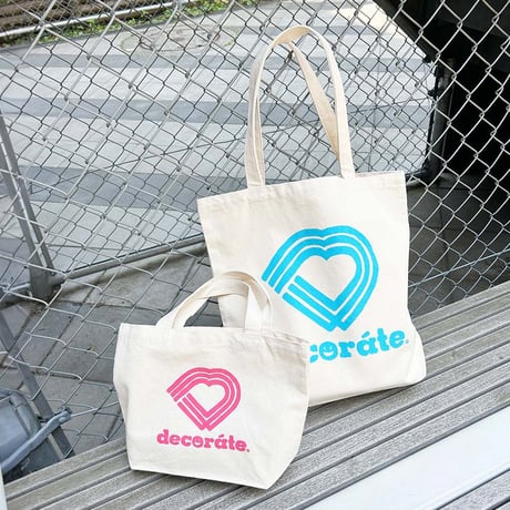Tote 12oz canvas／ピンク