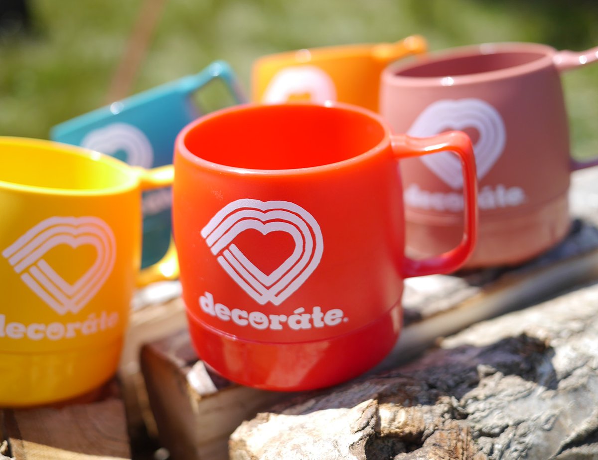 DINEX 8oz.MUG／ピンク | decoráte OFFICIAL WEB SHOP