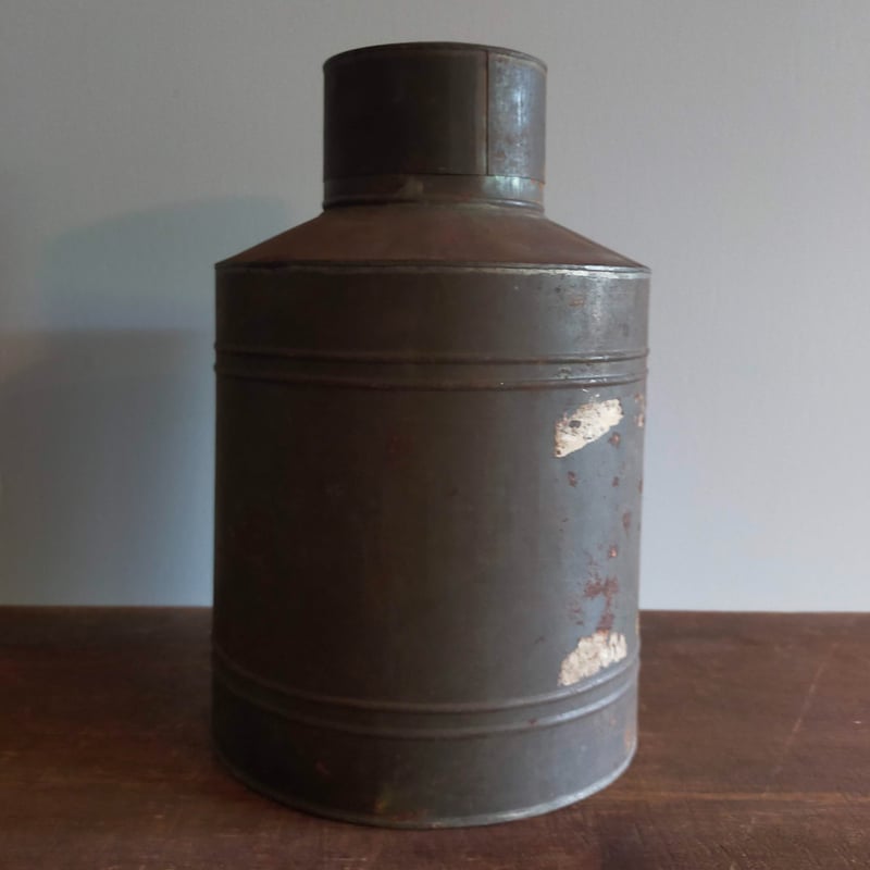 ブリキの茶缶（中） | 生活骨董の店 dadatools.