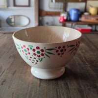 花柄のカフェオレボウル／ベルギー