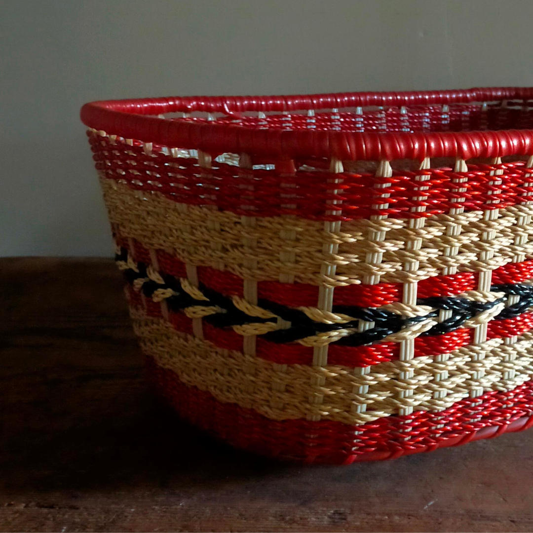 赤い脱衣カゴ | 生活骨董の店 dadatools.