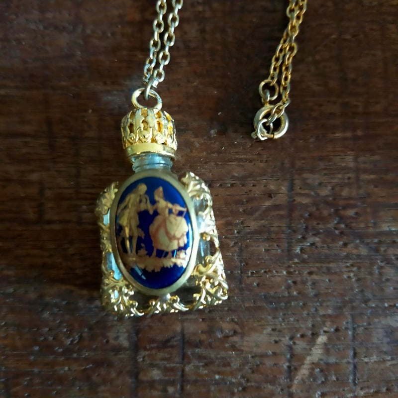 ミニチュア香水瓶のネックレス | 生活骨董の店 dadatools.