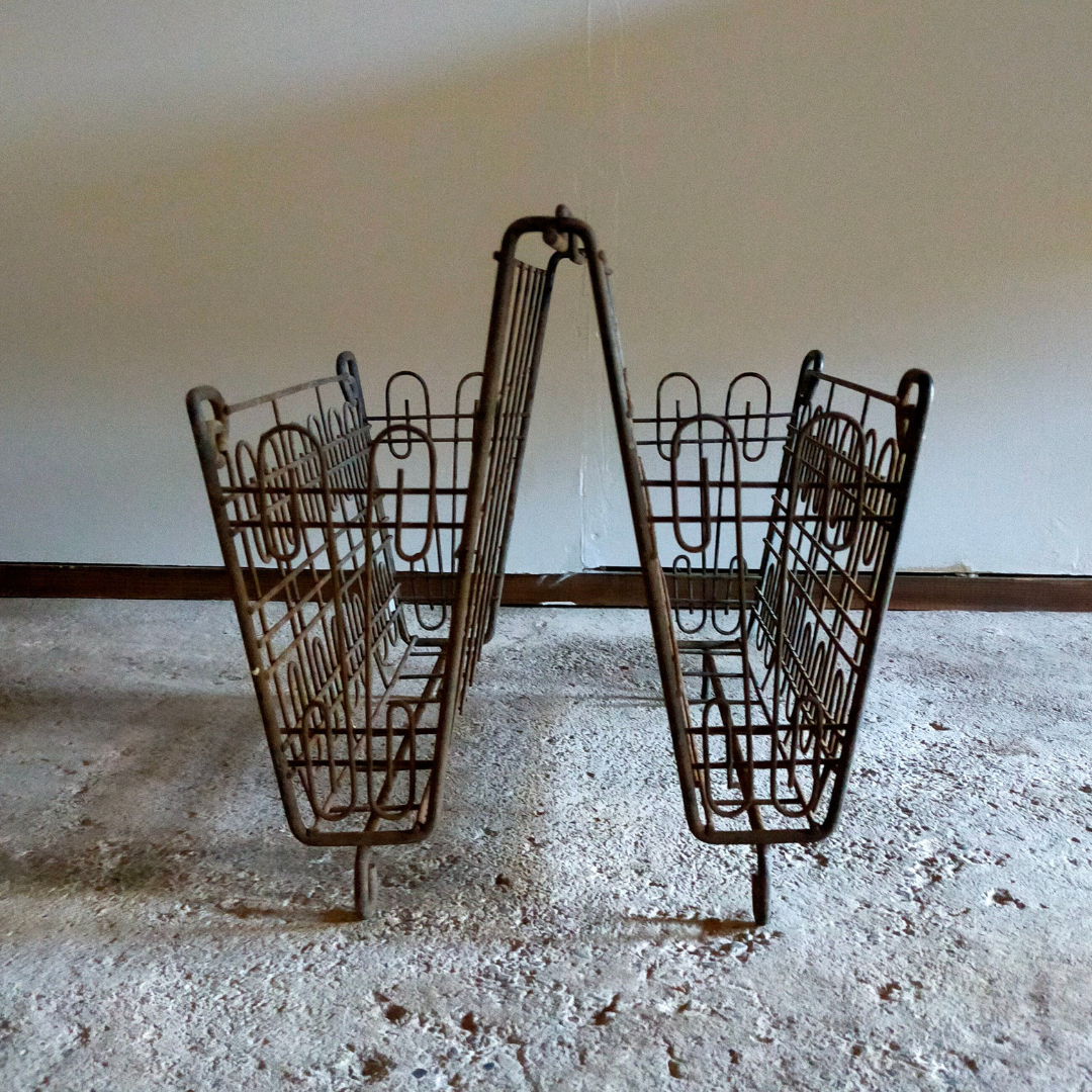 【あいうえお】アイアンマガジンラック あいうえお】アイアンマガジンラック あいうえお】アイアン