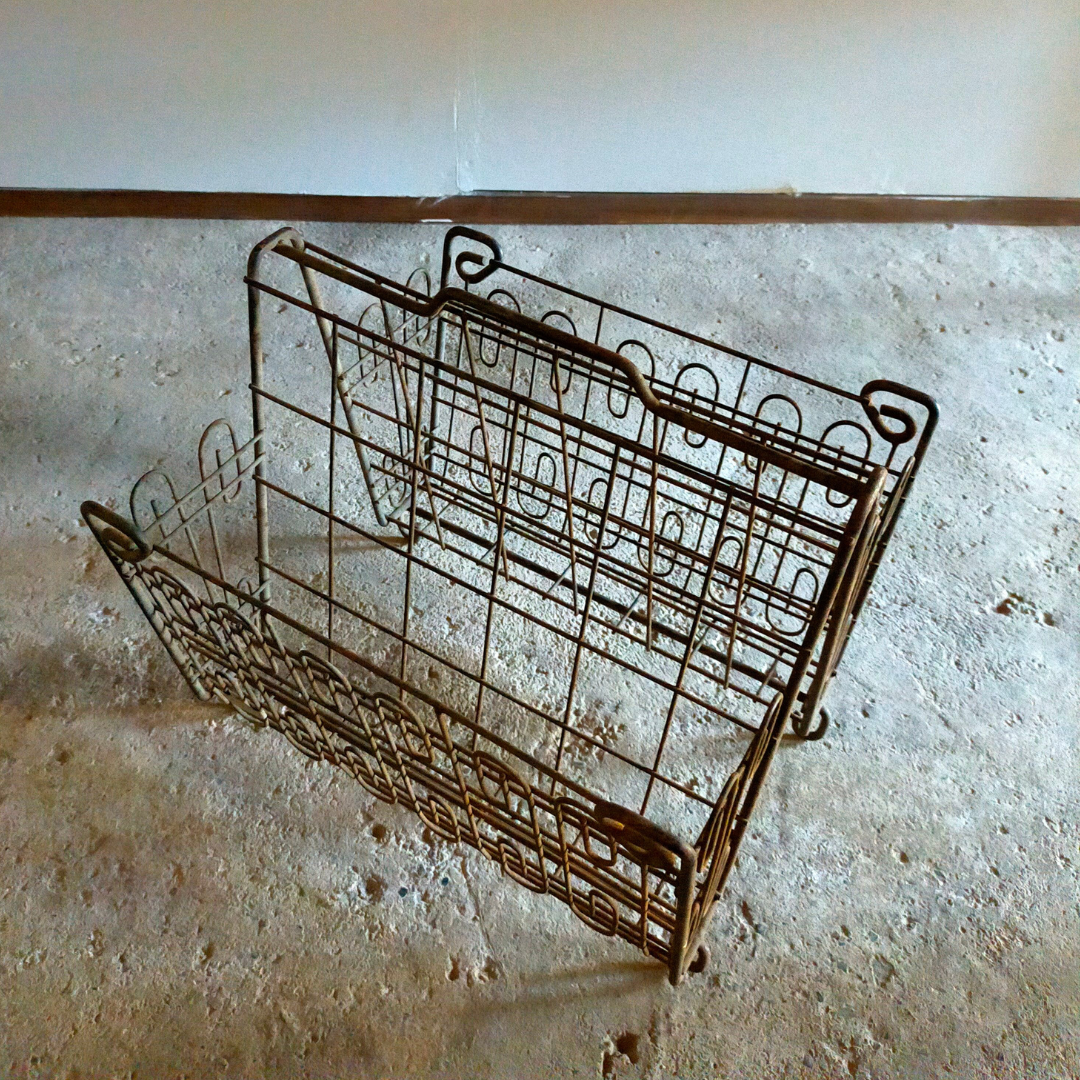 【あいうえお】アイアンマガジンラック アイアンマガジンラック | 生活骨董の店 dadatools.