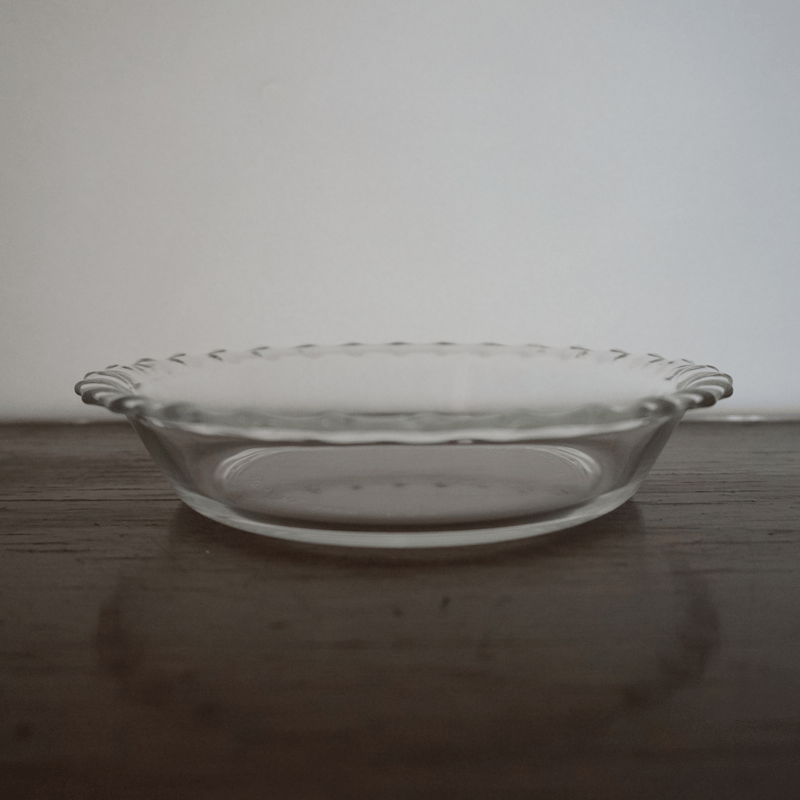 フランスアンティーク　透かし　リボン　ホワイト　皿　プレート　フリル　スカラ 654d106b60dd3805b2c9c0c787f924