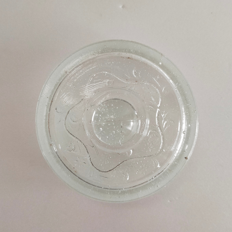 蓋付きの古いガラス瓶C | 生活骨董の店 dadatools.