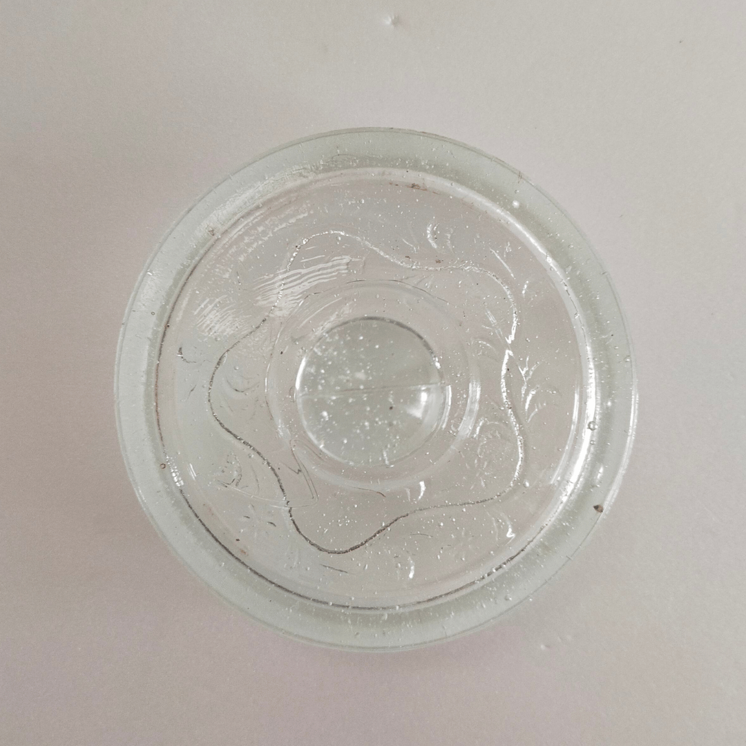 蓋付きの古いガラス瓶C | 生活骨董の店 dadatools.