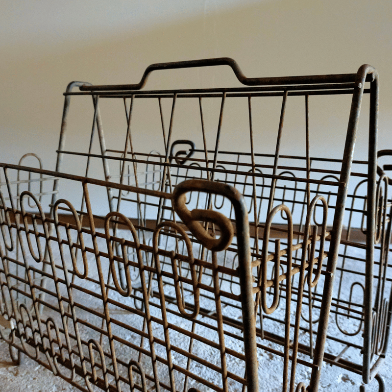 ヴィンテージ アイアン マガジンラック 1950's ヴィンテージ アイアン マガジンラック - アンティーク