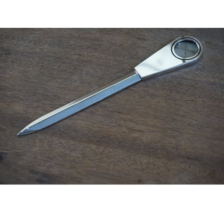 Alfred Biggin & Son】 【純銀ハンドル】ロココのレターナイフ Alfred