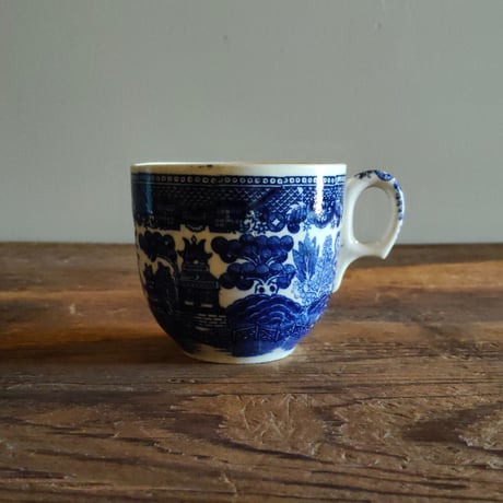 超希少　ブルーウィローパターンのミニセット（日本製） ブルーウィロー☆ 超希少 ブルーウィローパターンのミニセット（日本製