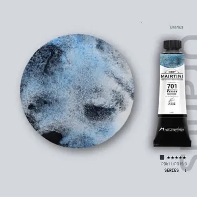 Mairtini】惑星シリーズ 15ml/12色セット 水彩絵の具 分離色【お Mairtini】惑星シリーズ 15ml/12色セット 水彩絵の具 分離色【お