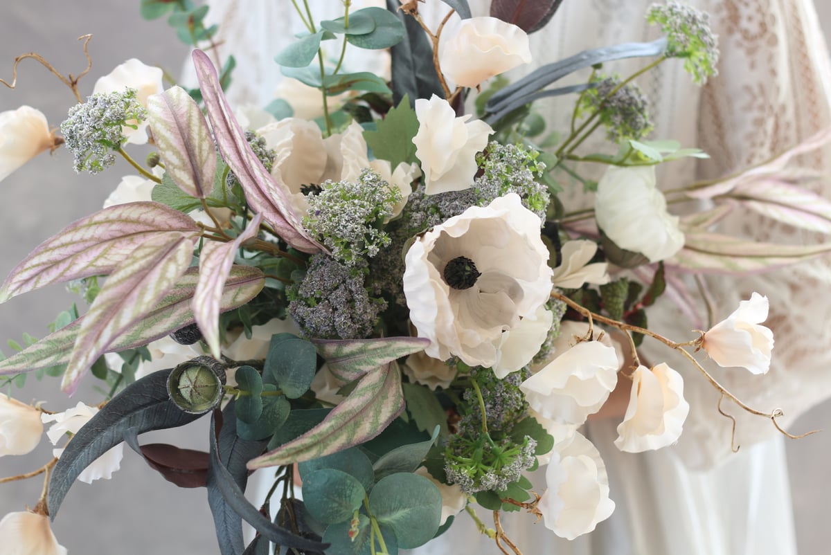 アーティフィシャルフラワーブーケ【未使用】 Artificial flower bouquet｜アーティフィシャルフラワー エアリー