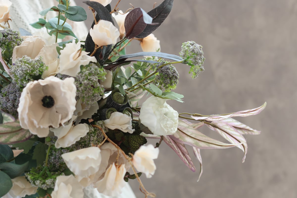 アーティフィシャルフラワーブーケ【未使用】 Artificial flower bouquet｜アーティフィシャルフラワー エアリー