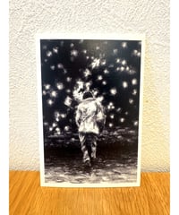 ポストカード『雨雲の集まるとき』扉絵