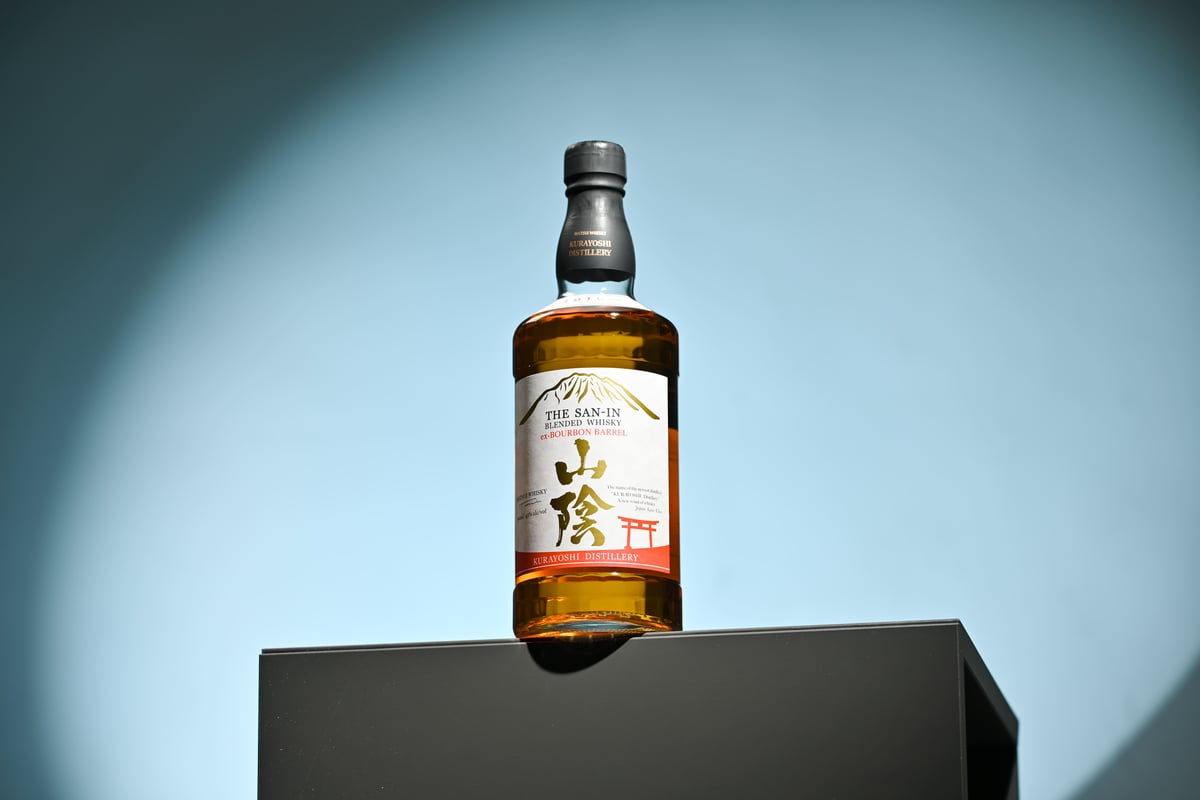 マツイブレンデッドウイスキー「山陰 バーボンバレル マツイブレンデッドウイスキー「山陰 バーボンバレル