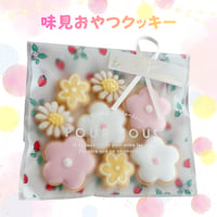 〈6/26発送〉🌼味見おやつクッキー🌼