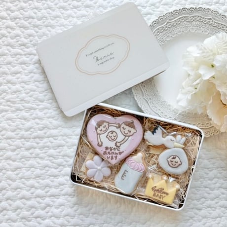 妊娠報告【幸せ運ぶコウノトリセット】〈11/21発送〉