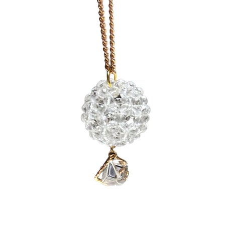 フラーレンのなる木　水晶5種類(スタンド、チェーン、ストラップ付き) フラーレンのなる木 水晶5種類(スタンド、チェーン、ストラップ