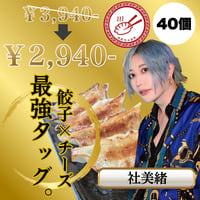 みおちゃおず　チーズ餃子　40個