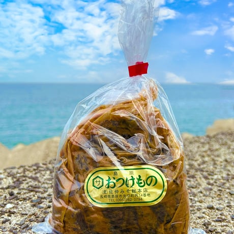 お漬物（わかめの茎）　500g　3個入