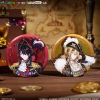 【にじさんじEN】中国限定 航海家シリーズ 缶バッジ ※2024年１0月下旬頃発送予定