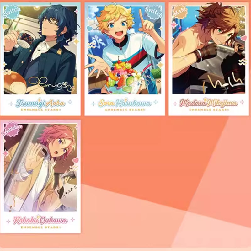 あんさんぶるスターズ】心動チェキ風カード ランダムグッズ ※7月中旬