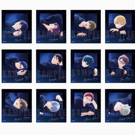 Free! 中国　RW お眠りシリーズ　フォトカード Free! 中国 RW お眠りシリーズ フォトカード 12枚セット