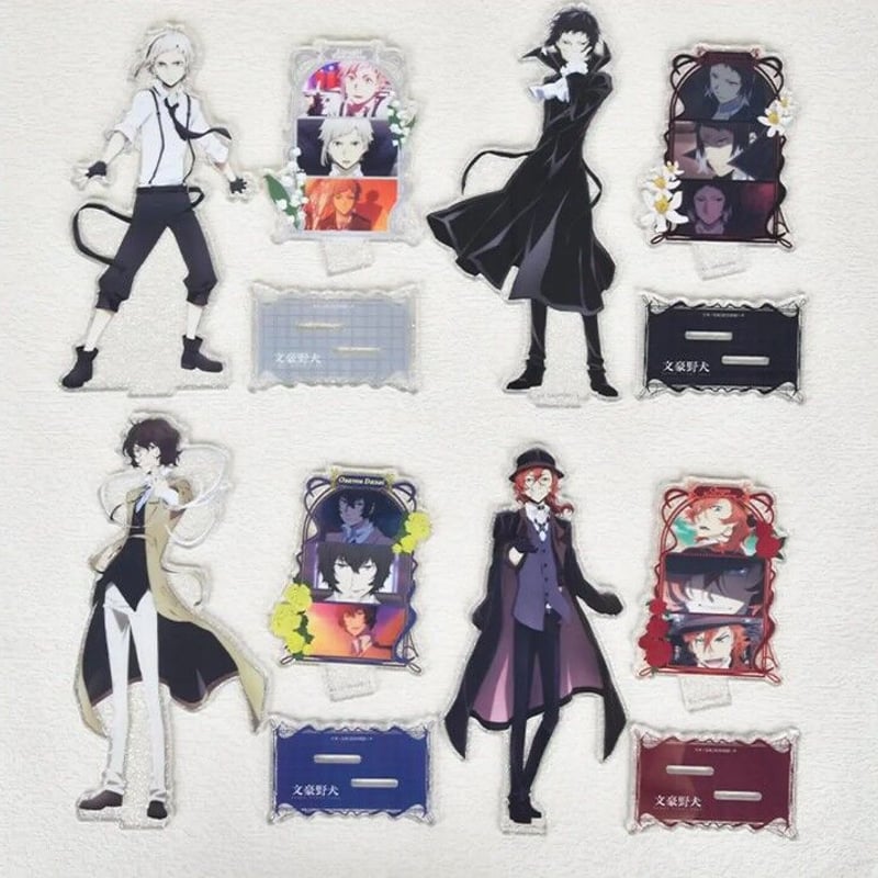 文豪ストレイドッグス】中国発売 公式アクリルスタンド(全4種 