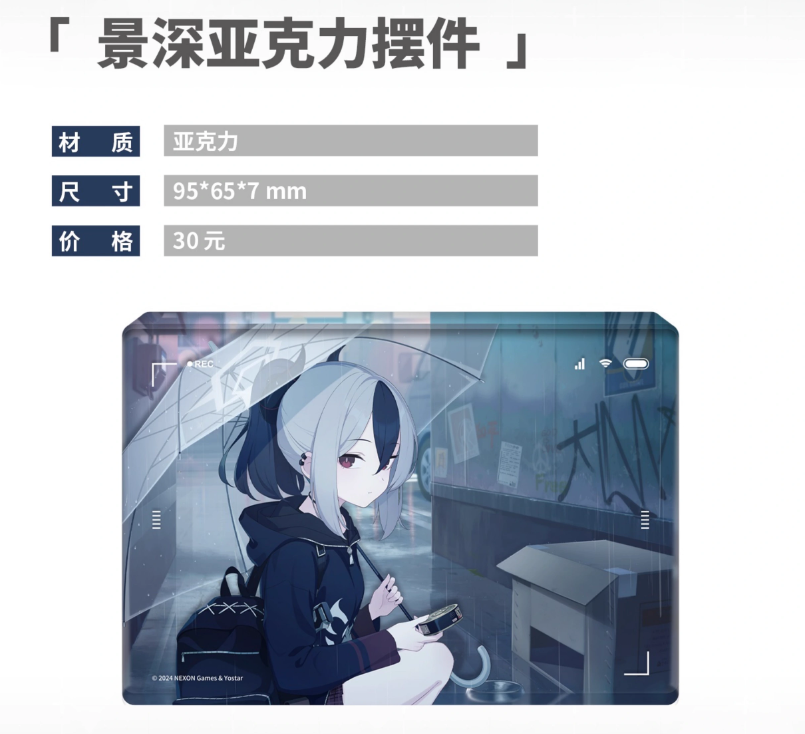 ブルーアーカイブ】中国限定 カヨコグッズセット ※7月上旬以降発売予定