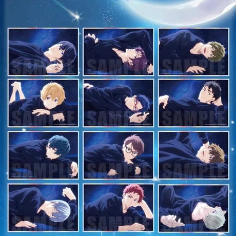 Free! 中国　RW お眠りシリーズ　フォトカード CATEGORY お眠りシリーズ | ファミーユ