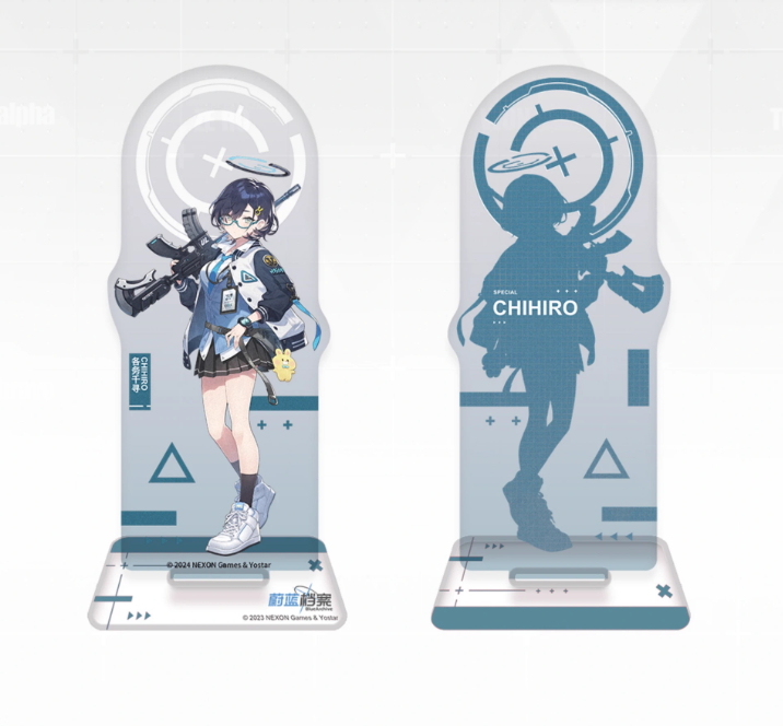 ブルーアーカイブ】中国限定 各務チヒロ アクリルスタンド ※7月上旬