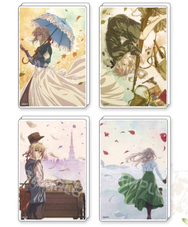 ヴァイオレット・エヴァーガーデン】中国限定 アクリルブック ※1月下旬