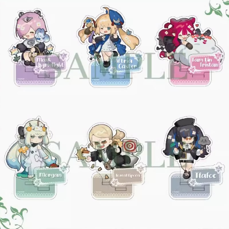 FGO】中国版 8周年記念グッズ SD版アクリルスタンド ※11月頃より発送