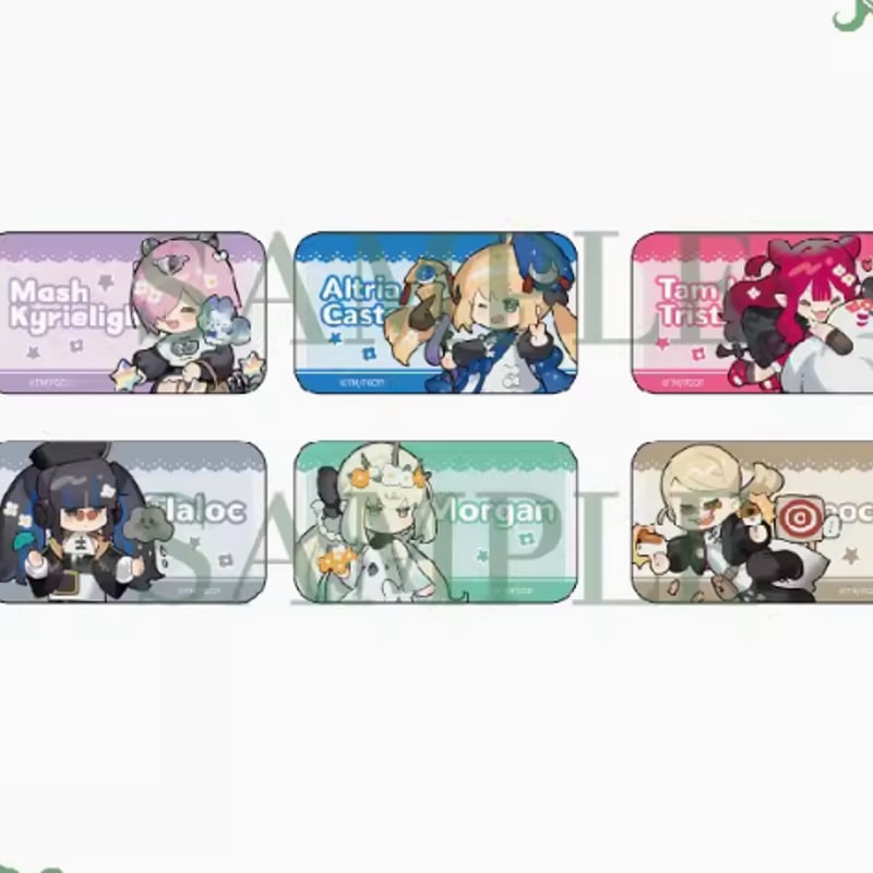 FGO】中国版 8周年記念グッズ SD版缶バッジ ※11月頃より発送予定