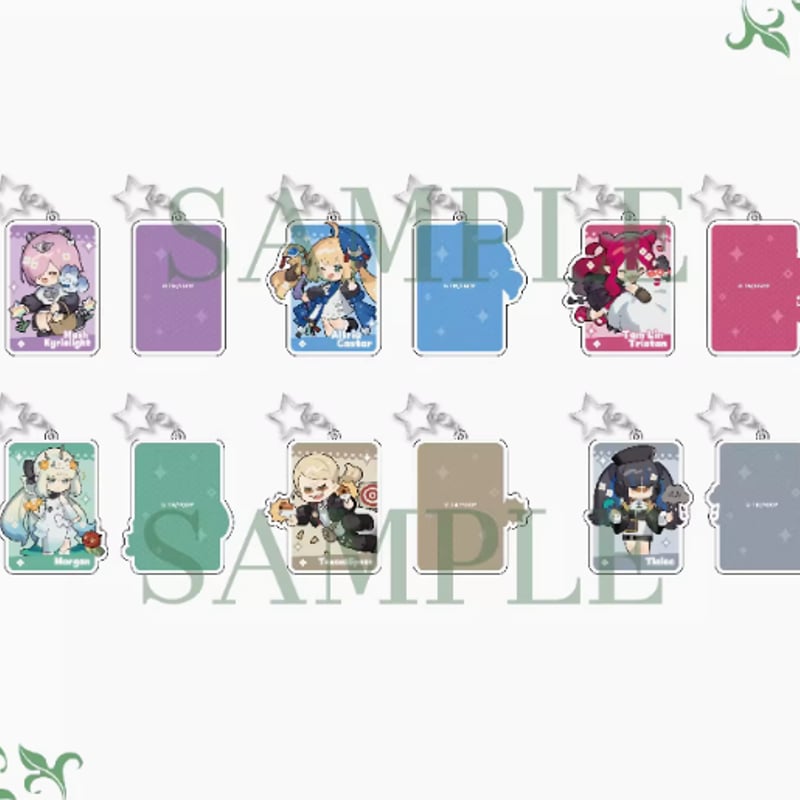 FGO 蘭陵王 周年 中国 アクリルスタンド ファイル FGO 蘭陵王 周年