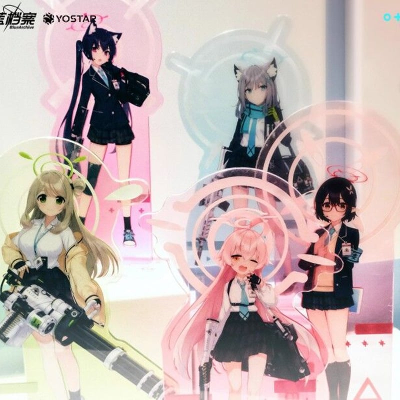 ブルーアーカイブ】中国発売 対策委員会 アクリルスタンド