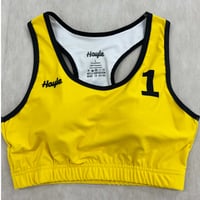 HOYLEオリジナル　レディーストップス　イエロー2枚組