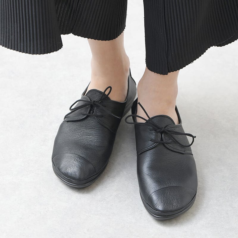 履いたそばからなじむ靴 ブラック | 外反母趾でも痛くない≪革の