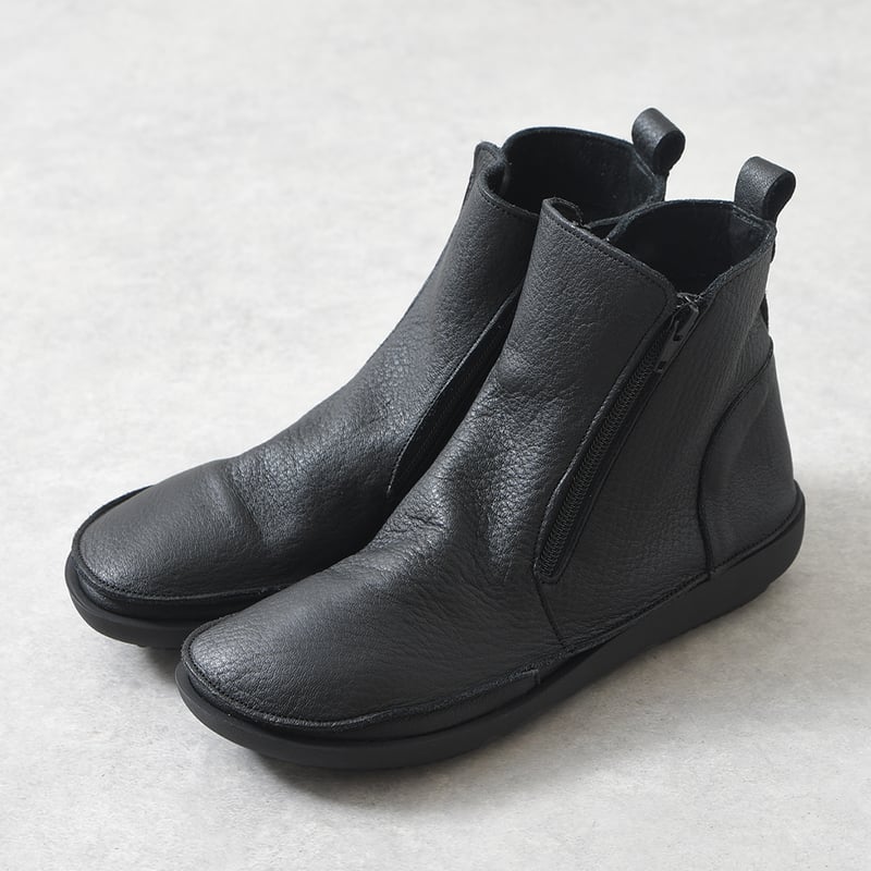 履いたそばからなじむドライビングブーツ ブラック | 外反母趾でも痛く